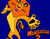 Dibujo Madagascar 2 Alex 2 pintado por jimichan