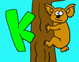 Dibujo Koala pintado por KARLIX