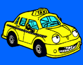 Dibujo Herbie Taxista pintado por YOSU