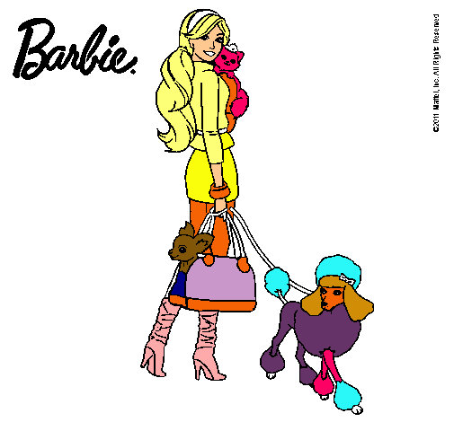 Barbie elegante