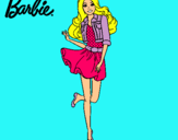 Dibujo Barbie informal pintado por ssothie