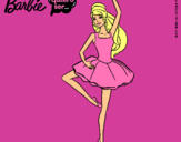 Dibujo Barbie bailarina de ballet pintado por steylin