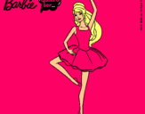 Dibujo Barbie bailarina de ballet pintado por  gisel245