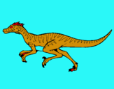 Dibujo Velociraptor pintado por pochiena