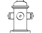Dibujo Boca de incendio pintado por joaquinote