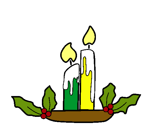 Velas de navidad