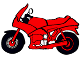 Dibujo Motocicleta pintado por 1994