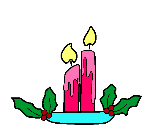 Velas de navidad