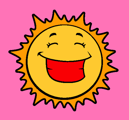 Sol sonriendo