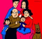 Dibujo Familia pintado por 1765432