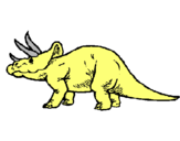 Dibujo Triceratops pintado por dinoeryhccvd