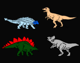 Dibujo Dinosaurios de tierra pintado por DSWDEWTH