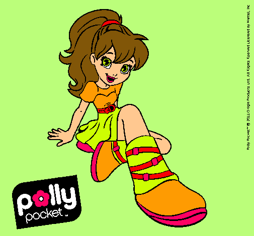 Dibujo Polly Pocket 9 pintado por aerenlove