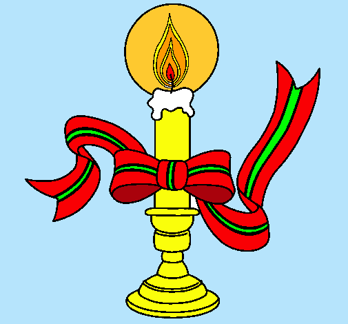 Vela de navidad II