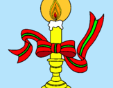 Dibujo Vela de navidad II pintado por Ana51555