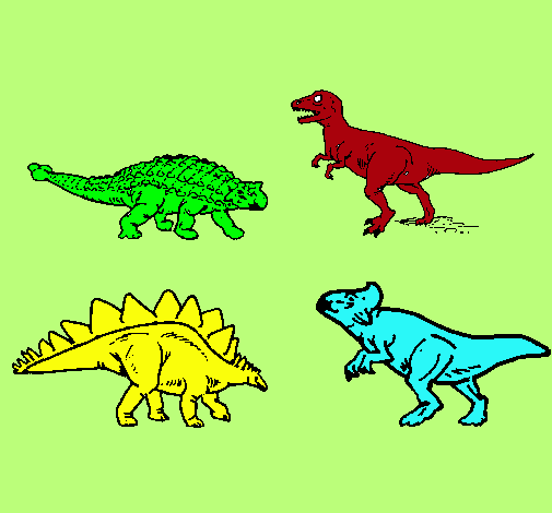 Dinosaurios de tierra