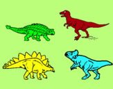 Dibujo Dinosaurios de tierra pintado por muakkk