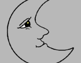Dibujo Luna pintado por monche_14
