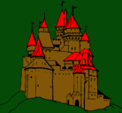 Dibujo Castillo medieval pintado por kpougynui9