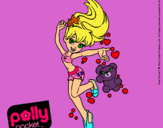 Dibujo Polly Pocket 14 pintado por azara