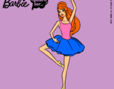 Dibujo Barbie bailarina de ballet pintado por abriil456128