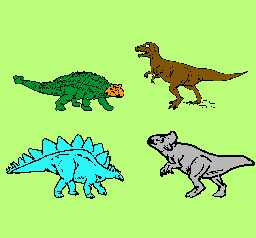 Dinosaurios de tierra