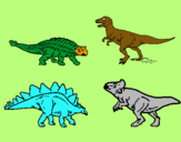 Dibujo Dinosaurios de tierra pintado por aazaasdfghjk