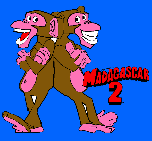 Madagascar 2 Manson y Phil 2