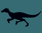 Dibujo Velociraptor pintado por ractor