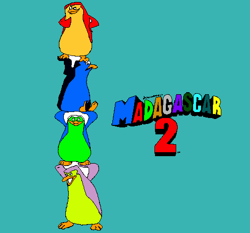 Madagascar 2 Pingüinos