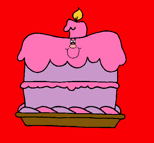 Pastel de cumpleaños