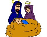 Dibujo Natividad pintado por perlamichel 
