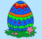 Dibujo Huevo de pascua 2 pintado por lucastapia