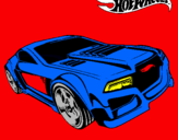 Dibujo Hot Wheels 5 pintado por perrii