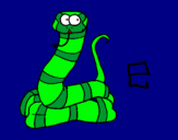 Dibujo Serpiente pintado por pppppppppppp