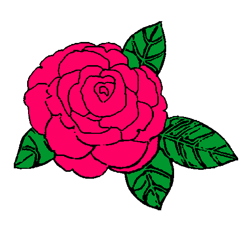 Dibujo Rosa pintado por daiyan