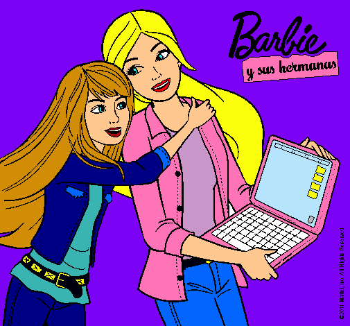 El nuevo portátil de Barbie