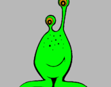 Dibujo Mini extraterrestre pintado por marcoboo