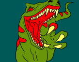 Dibujo Velociraptor II pintado por dinosour