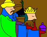 Dibujo Los Reyes Magos 3 pintado por juliandiazma