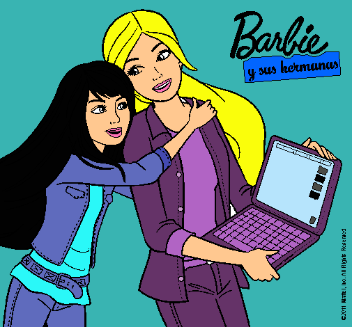 El nuevo portátil de Barbie