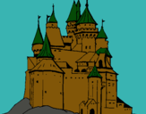 Dibujo Castillo medieval pintado por kkkkkkkkksss