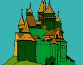 Dibujo Castillo medieval pintado por JAIMIKO