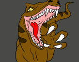 Dibujo Velociraptor II pintado por 9876543210