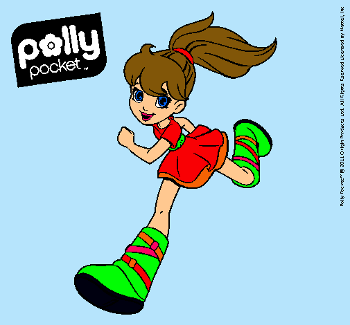 Dibujo Polly Pocket 8 pintado por aerenlove