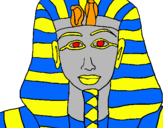 Dibujo Tutankamon pintado por yahirvzz