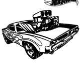 Dibujo Hot Wheels 11 pintado por Therion