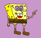 Dibujo Bob Esponja pintado por silvita