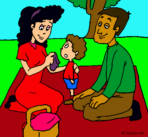 Dibujo De picnic pintado por princesa09