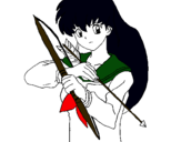 Dibujo Kagome pintado por mars2002